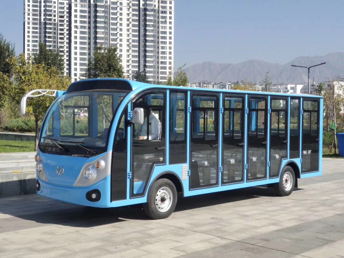 2座电动观光车 2座电动观光车